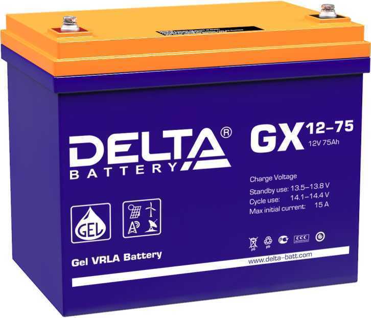 Delta GX 12-75 Xpert Аккумуляторы фото, изображение