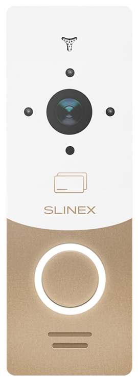 Slinex ML-20CRHD Золото-белый Цветные вызывные панели на 1 абонента фото, изображение