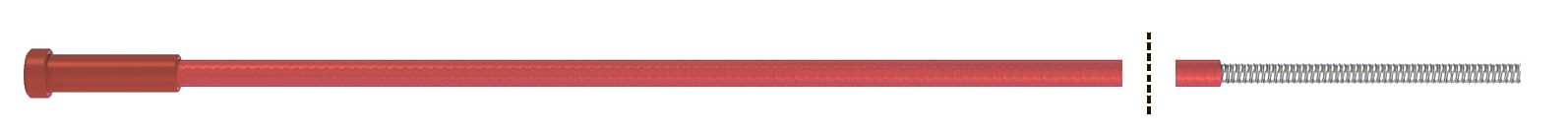 Fubag Канал направляющий 3.40 м диам. 1.0-1.2_сталь_красный (1 шт.) FB.SLR-30 MAG фото, изображение